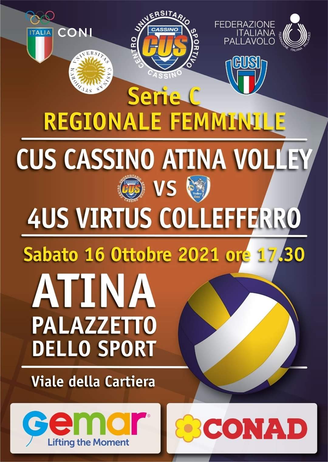 SERIE C REGIONALE FEMMINILE-PALLAVOLO